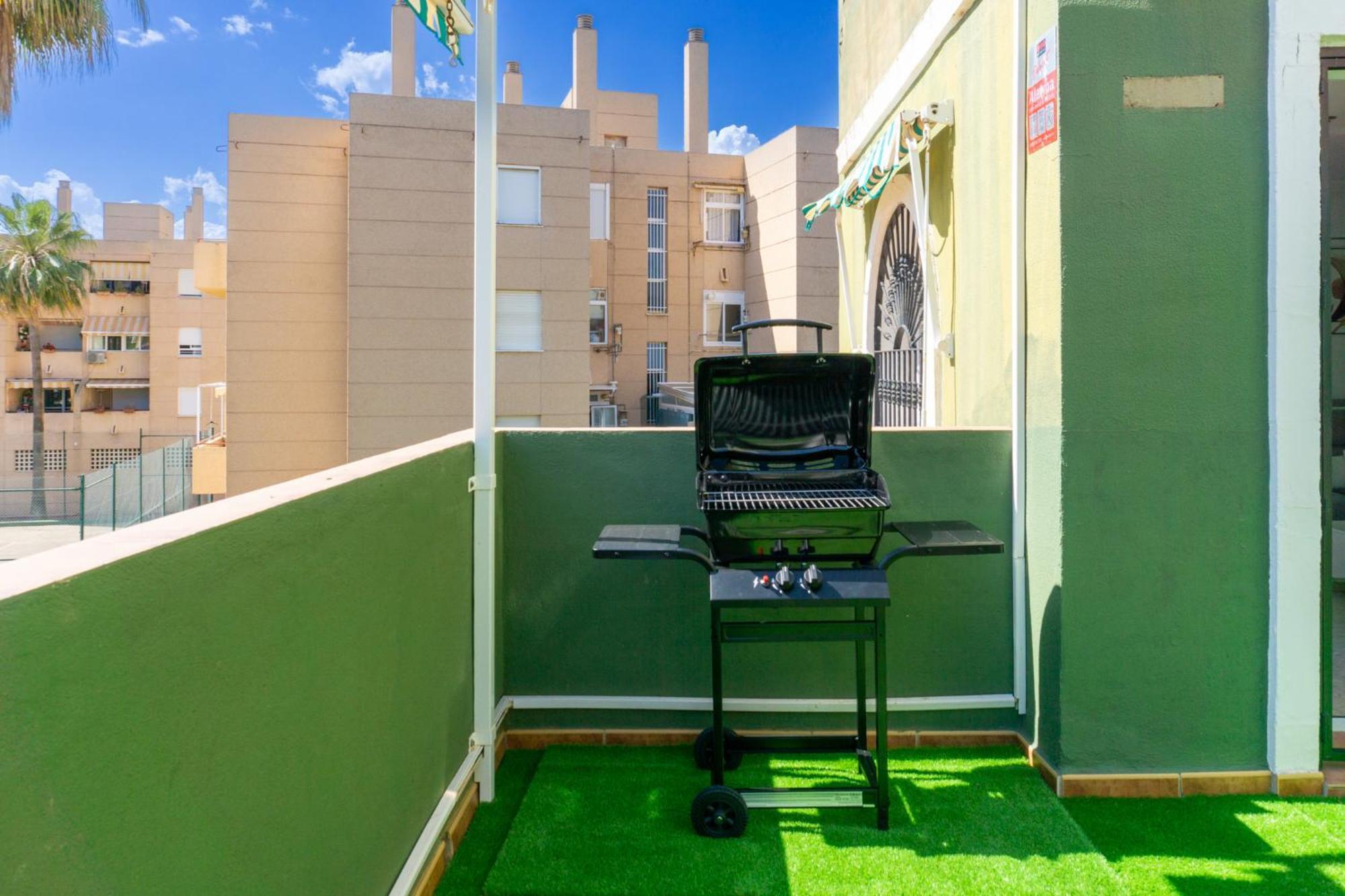 Duplex Guadalmar Beach Malaga Exterior photo